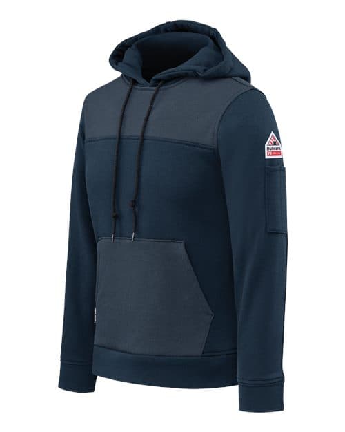 Bulwark Women's Flame-Resistant Fleece Hooded Sweatshirt thumbnail 4