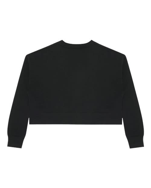 Lane Seven Women's Relaxed Cropped Crewneck Sweatshirt thumbnail 4