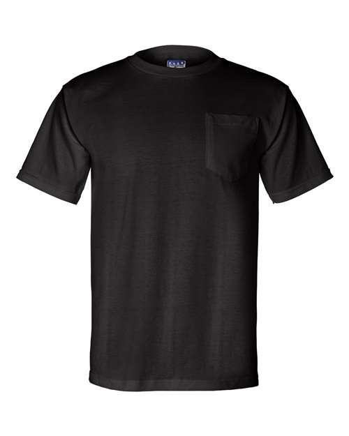 Bayside Unisex Union-Made Pocket T-Shirt thumbnail 2