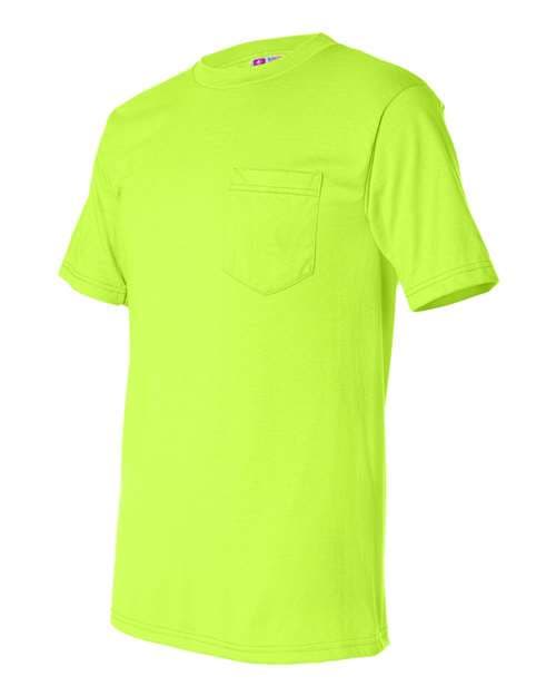 Bayside Unisex USA-Made 50/50 Pocket T-Shirt thumbnail 4