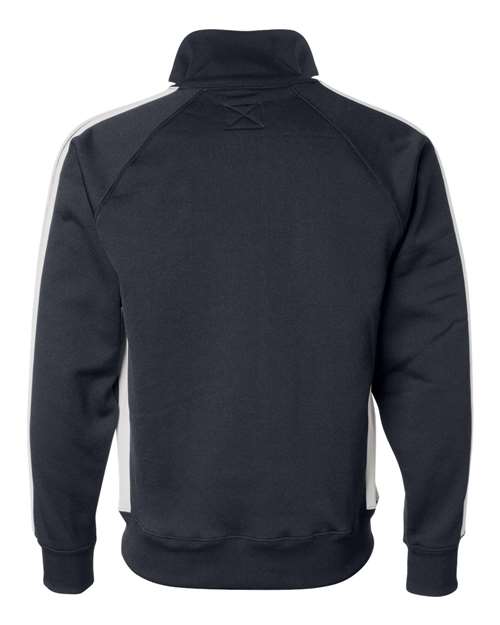 J. America Men's Vintage Polyester Fleece Track Jacket thumbnail 3