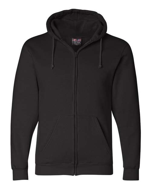 Bayside Unisex USA-Made Full-Zip Hooded Sweatshirt thumbnail 2