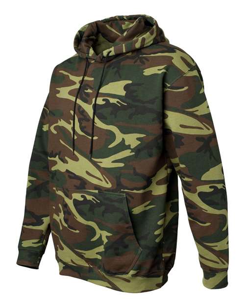 Code Five Unisex Camo Fleece Hoodie Sweatshirt thumbnail 6