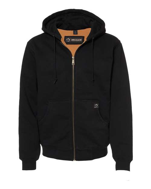 DRI DUCK Men's Crossfire Heavyweight Power Fleece Hooded Jacket with Thermal Lining thumbnail 3
