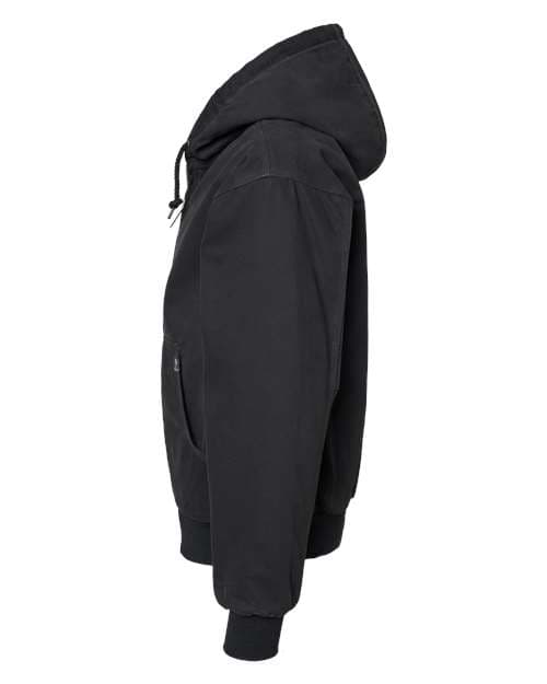 DRI DUCK Men's Tall Cheyenne Boulder Cloth™ Hooded Jacket with Tricot Quilt Lining thumbnail 6