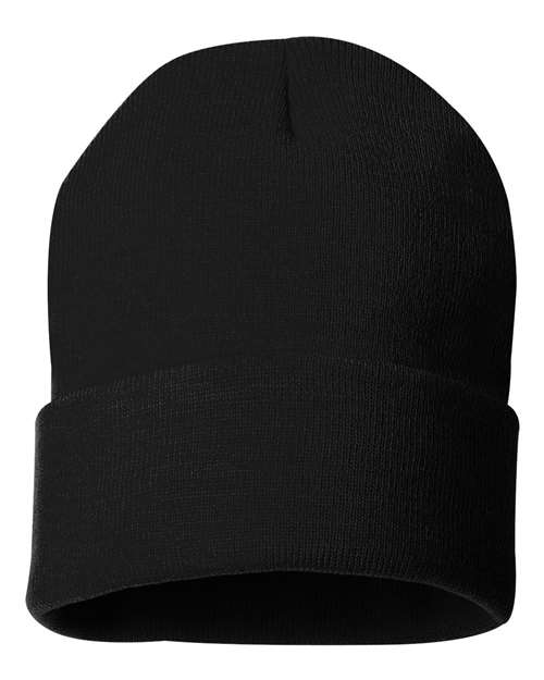 Sportsman 12" Solid Cuffed Beanie thumbnail 3