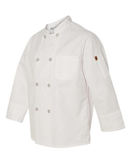 Chef Designs Eight Pearl Button Chef Coat with Thermometer Pocket thumbnail 4