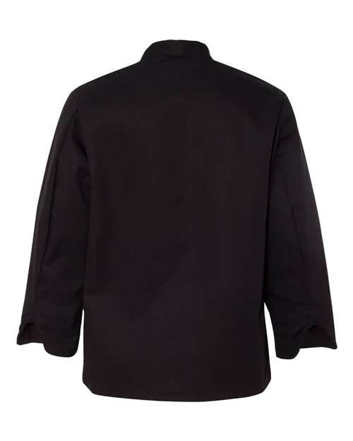 Chef Designs Black Traditional Chef Coat thumbnail 3
