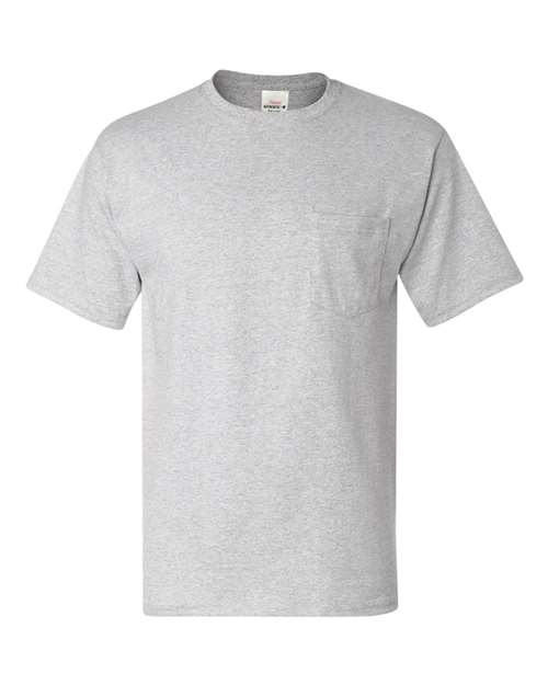 Hanes Unisex Authentic Pocket T-Shirt thumbnail 2