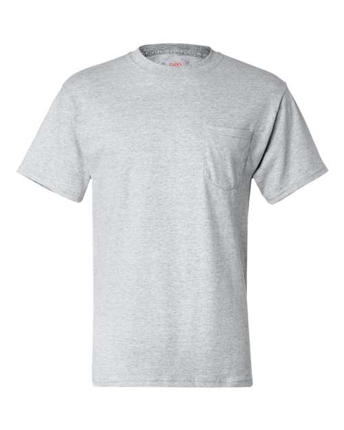 Hanes Unisex Beefy-T® Pocket T-Shirt thumbnail 2