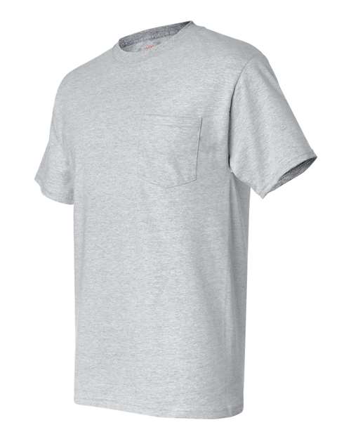 Hanes Unisex Beefy-T® Pocket T-Shirt thumbnail 4