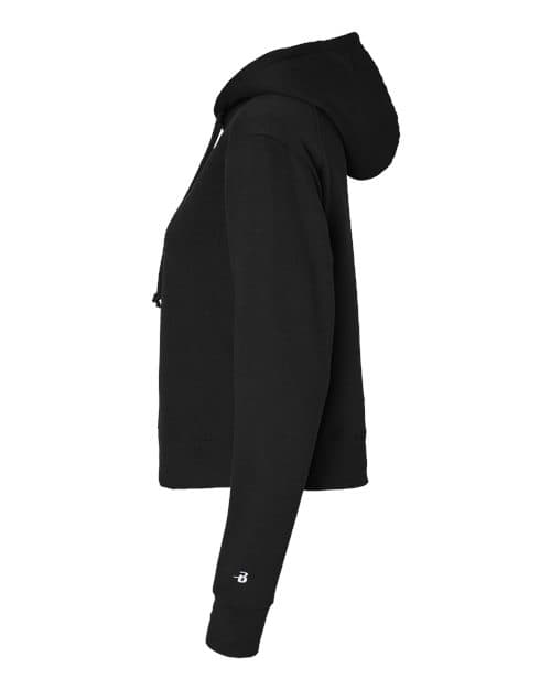 Badger Women's Crop Hooded Sweatshirt thumbnail 6