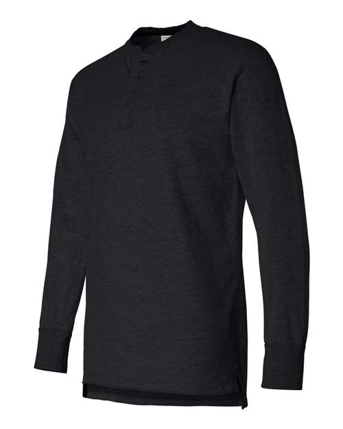 J. America Men's Vintage Brushed Jersey Henley thumbnail 6