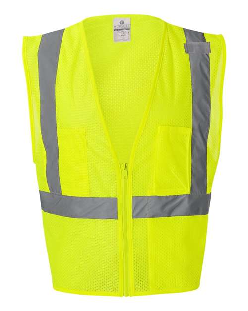 Kishigo Unisex Ultra-Cool™ Mesh Vest with Pockets thumbnail 2