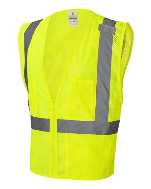 Kishigo Unisex Ultra-Cool™ Mesh Vest with Pockets thumbnail 4