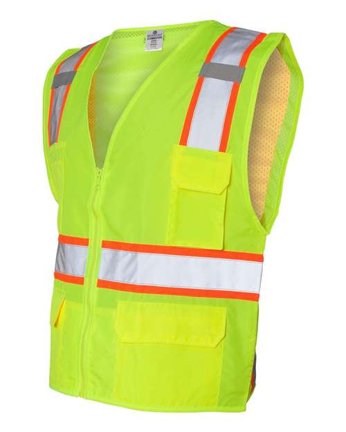 Kishigo Unisex Ultra-Cool™ Solid Front Vest with Mesh Back thumbnail 4