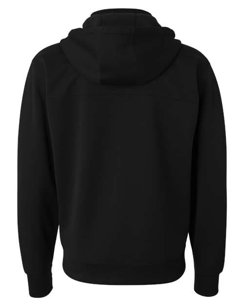 Independent Trading Co. Unisex Poly-Tech Full-Zip Hooded Sweatshirt thumbnail 4