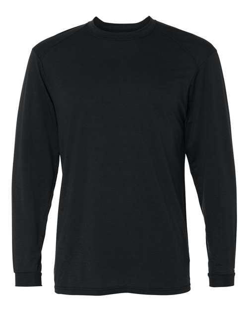 Badger Men's B-Tech Cotton-Feel Long Sleeve T-Shirt thumbnail 2