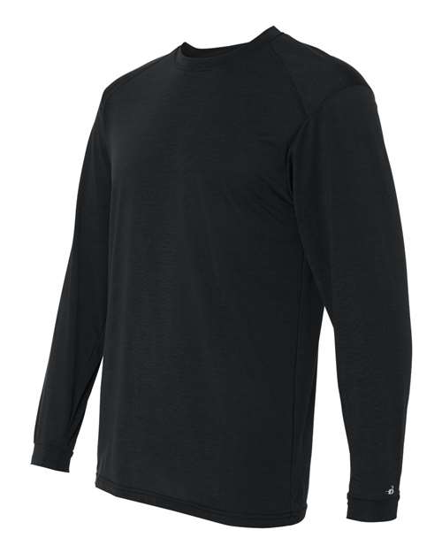 Badger Men's B-Tech Cotton-Feel Long Sleeve T-Shirt thumbnail 4