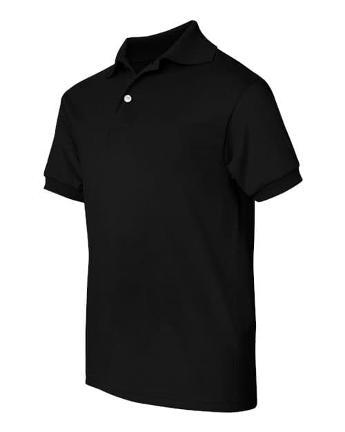 Hanes Youth EcoSmart® Jersey Polo thumbnail 6