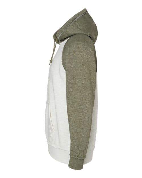 J. America Men's Vintage Heather Hooded Sweatshirt thumbnail 6
