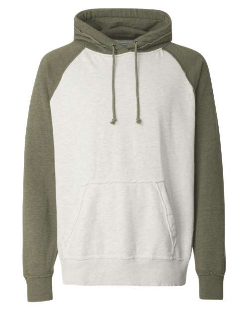 J. America Men's Vintage Heather Hooded Sweatshirt thumbnail 3