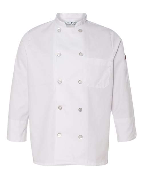 Chef Designs Women's Ten Button Chef Coat thumbnail 2