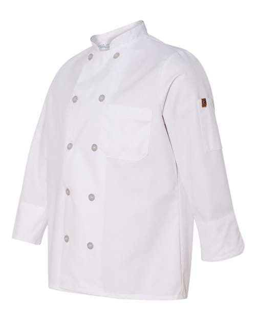 Chef Designs Women's Ten Button Chef Coat thumbnail 4