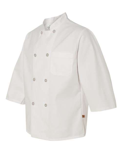 Chef Designs Three-Quarter Sleeve Chef Coat thumbnail 4