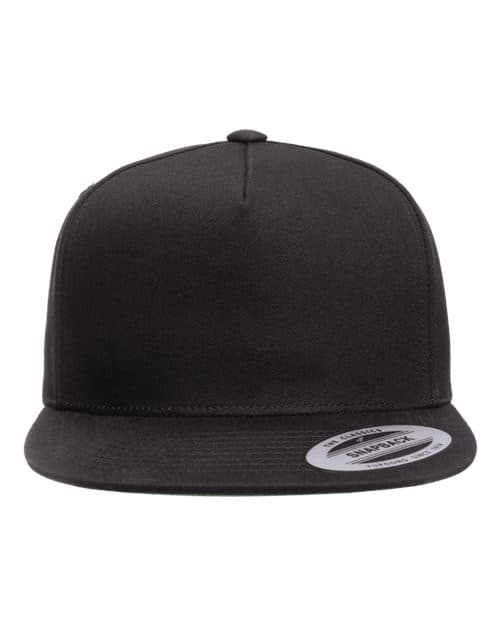 YP Classics Five-Panel Cotton Twill Snapback Cap thumbnail 2