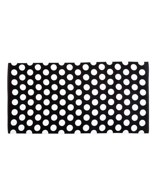 Carmel Towel Company Polka Dot Velour Beach Towel thumbnail 2