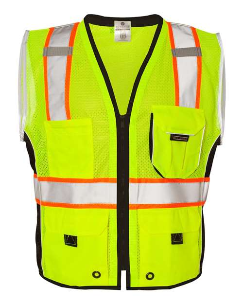 Kishigo Unisex Premium Black Series® Heavy-Duty Vest thumbnail 2