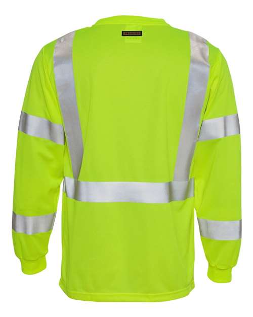 Kishigo Unisex Long Sleeve Class 3 T-Shirt thumbnail 3