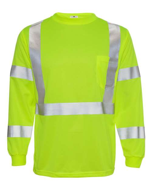 Kishigo Unisex Long Sleeve Class 3 T-Shirt thumbnail 2
