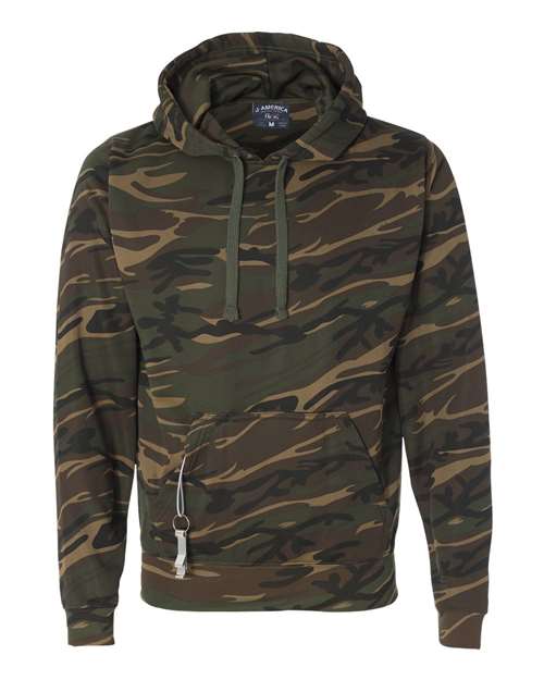 J. America Men's Polyester Tailgate Hooded Sweatshirt thumbnail 3