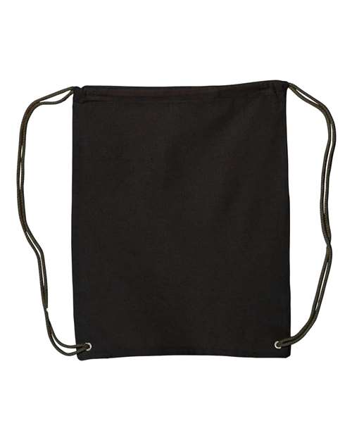 Liberty Bags Canvas Drawstring Backpack thumbnail 3