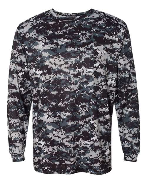 Badger Men's Digital Camo Long Sleeve T-Shirt thumbnail 2