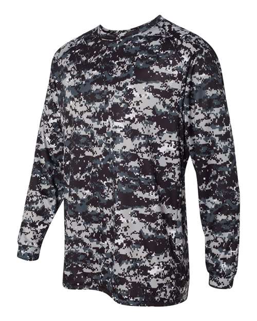 Badger Men's Digital Camo Long Sleeve T-Shirt thumbnail 4