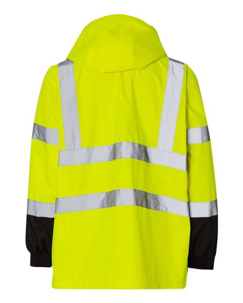 Kishigo Unisex Storm Cover Waterproof Rain Jacket thumbnail 3