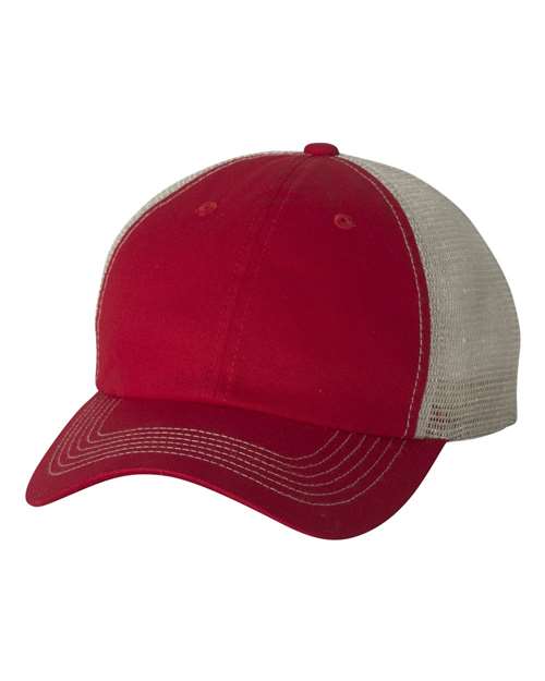Valucap Contrast-Stitch Mesh-Back Cap thumbnail 2