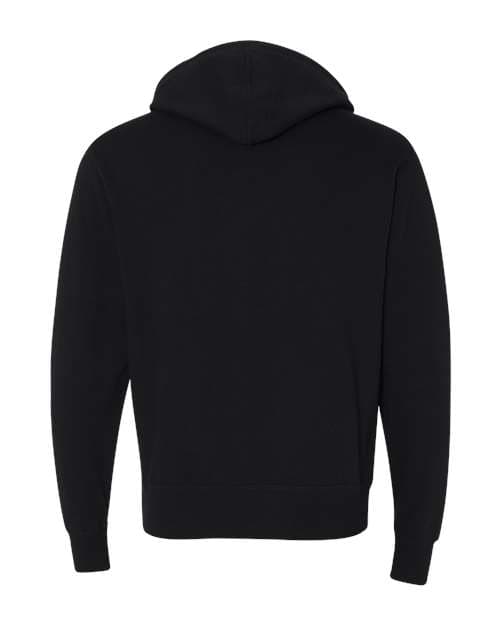 Independent Trading Co. Unisex Heathered French Terry Full-Zip Hooded Sweatshirt thumbnail 4