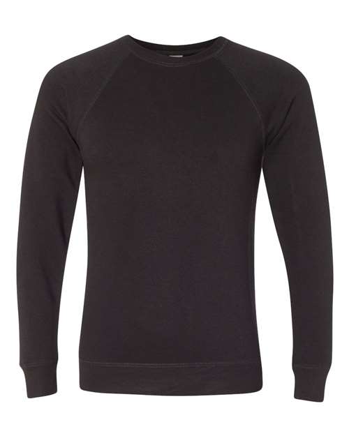 Independent Trading Co. Unisex Special Blend Raglan Crewneck Sweatshirt thumbnail 3