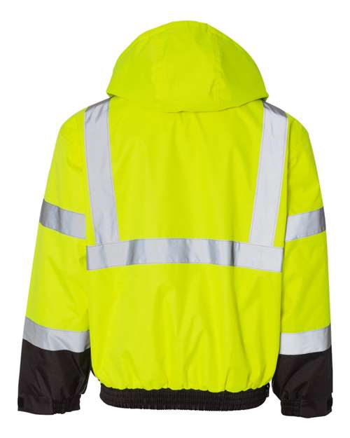 Kishigo Unisex Ripstop Bomber Jacket thumbnail 3