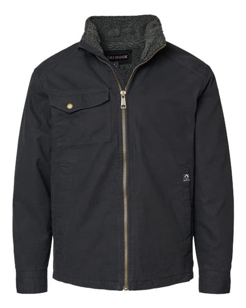 DRI DUCK Men's Endeavor Canyon Cloth™ Canvas Jacket with Sherpa Lining thumbnail 3