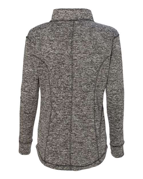J. America Women's Cosmic Fleece Quarter-Zip Pullover thumbnail 4