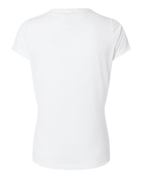 SubliVie Women's Polyester Sublimation V-Neck Tee thumbnail 3