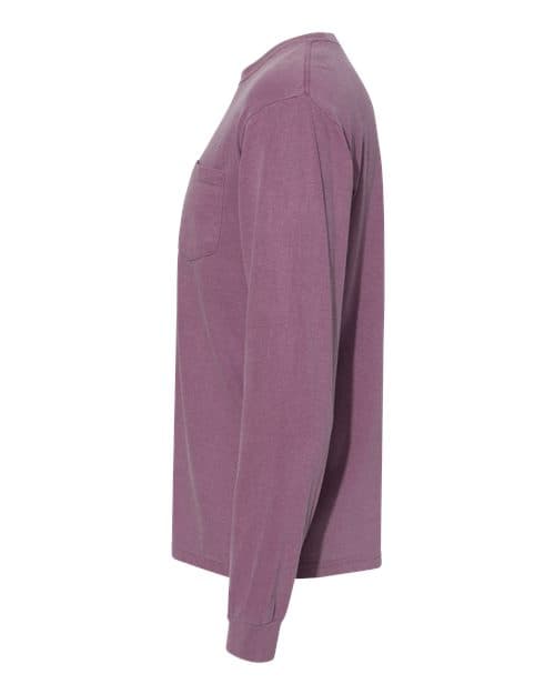 Comfort Colors Unisex Garment-Dyed Heavyweight Long Sleeve Pocket T-Shirt thumbnail 4