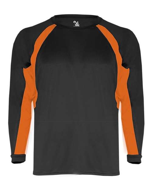Badger Youth B-Core Hook Long Sleeve T-Shirt thumbnail 2