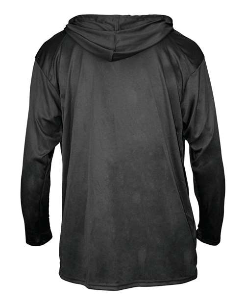 Badger Unisex B-Core Hooded Long Sleeve T-Shirt thumbnail 3