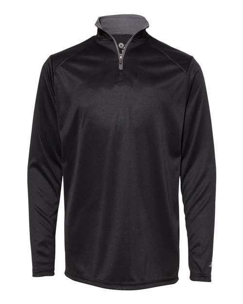Badger Youth B-Core Quarter-Zip Pullover thumbnail 2